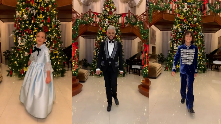 "Впервые с детьми": Киркоров с сыном и дочерью отправился на бал